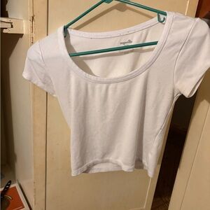 Sugarkiss white Crop Top